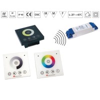 Control Unit for Wall with RGB Function Touch Radio Controller