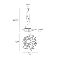 Karman Notredame suspension lamp