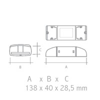 QLT Interface 12-24V for Color Temperature for Radio Controller