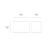 Astro Lighting Rectangle 400 paralume