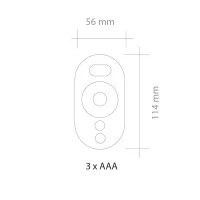 QLT Kit DIM Radiocomando + Centralina Ricevitore 12-24V