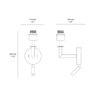 Astro Lighting Club Reader lampada da parete