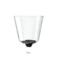 Flos Noctambule Led Suspension Glass Low Cylinder and Cone by Flos Noctambule Led Suspension Glass Low Cylinder and Cone by
