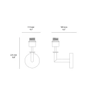 Astro Lighting Club lampada da parete