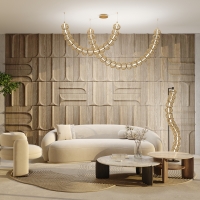 Maytoni Golden Cage lampada da terra