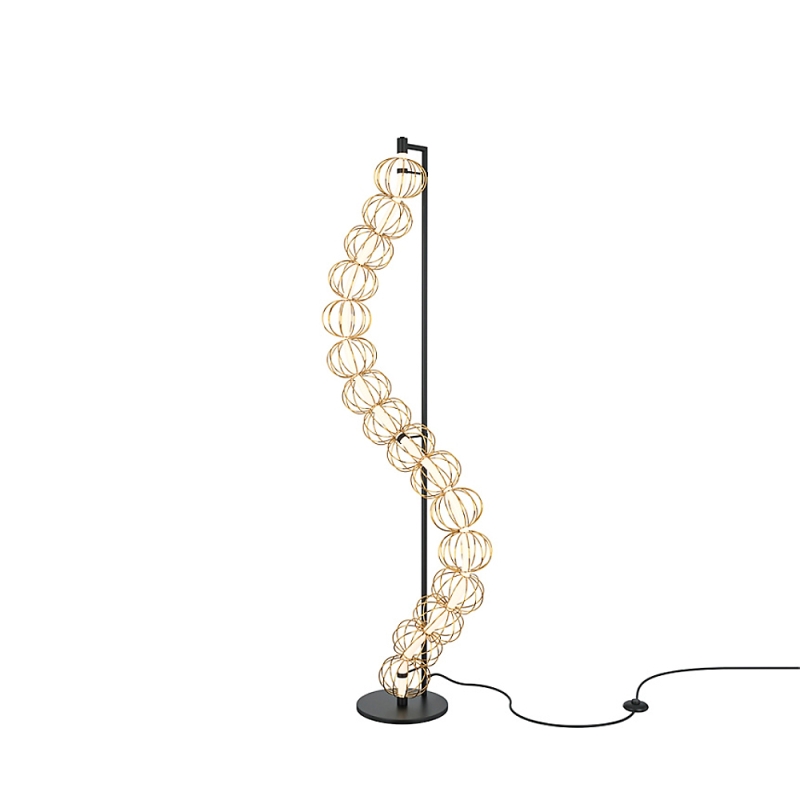 Maytoni Golden Cage lampada da terra Maytoni Golden Cage lampada da terra
