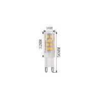 LED G9 Bulb 120V 3W Warm Light dimmable
