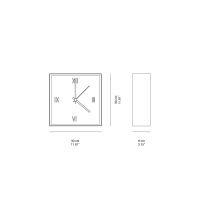 Kartell Tic&Tac clock