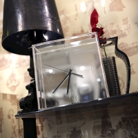 Kartell Tic&Tac Metal clock