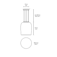 Vibia Ghost lampada da sospensione