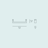 Kartell portasciugamani Rail