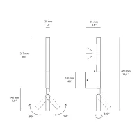 Estiluz Canut wall lamp