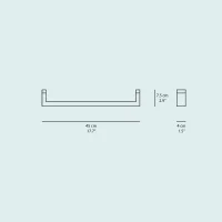 Kartell towel rack Rail Kartell towel rack Rail