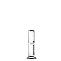 Flos Noctambule Led Floor Lamp Glass Low Cylinders by