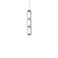 Flos Noctambule Led Suspension Glass Low Cylinders by