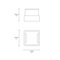 Flos cassaforma per C-Me Square 100 incasso