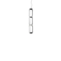Flos Noctambule Led Suspension Glass high Cylinders by