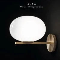 Oluce Alba 176 led wall lamp