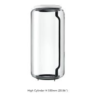 Flos Noctambule Led Floor Lamp Glass High Cylinders by