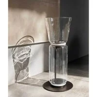 Flos Noctambule Led Floor Lamp Glass High Cylinders and Cone by