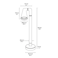 Flos Belvedere Spot Floor 3 outdoor lamp