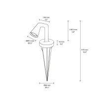 Flos Belvedere Spot Pick outdoor spotlight