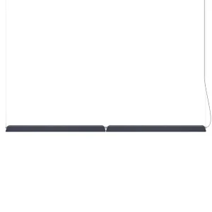 Luceplan Fienile Doppia grigio scuro 2700k