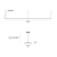 Luceplan Fienile Doppia bianco 2700k