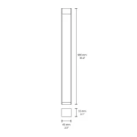 Flos Klein Pro 900 outdoor bollard