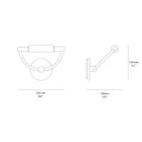 Cini&Nils Gradimini lampada da parete Cini&Nils Gradimini lampada da parete