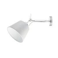 Artemide Tolomeo Basculante Wall Adjustable Diffuser 24 in Silk Satin