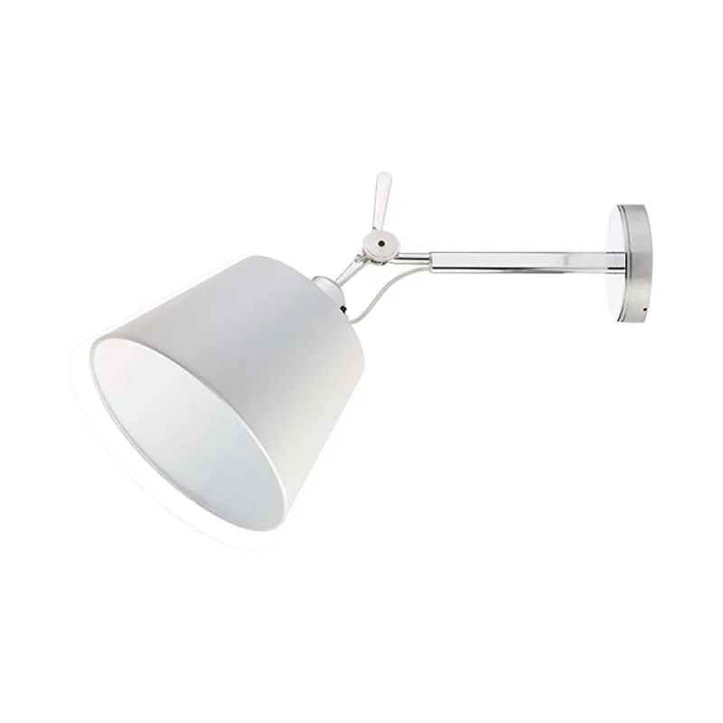 Artemide Tolomeo Basculante Wall Adjustable Diffuser 24 in Silk Satin Artemide Tolomeo Basculante Wall Adjustable Diffuser 24 in Silk Satin