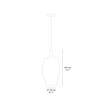 Penta Mom Glossy lampada da sospensione