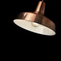 Ideal Lux Moby SP1 Lampada a Sospensione Vintage Industriale