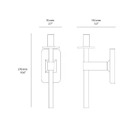 Astro Lighting Tacoma Single lampada da parete