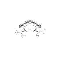 Flos Light Cut Mini corners for Perimetral profile