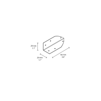 Flos Light Cut Mini vertical corner for Perimetral profile
