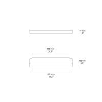 Artemide Chocolate bi-emission wall lamp