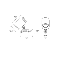 Flos Spot Module Led Array 10W per Light Cut Mini Flos Spot Module Led Array 10W per Light Cut Mini