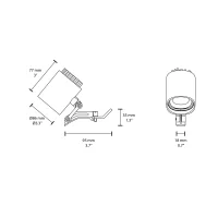 Flos Spot Module Power Led 10.5W for Light Cut Mini Flos Spot Module Power Led 10.5W for Light Cut Mini