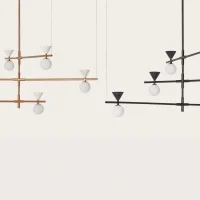 Aromas Oneta L suspension lamp