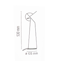 copy of Flos Snoopy Touch table lamp