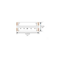 LED RGB-WW CCT 5mt 18W/mt 24V IP20