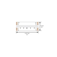LED RGB-WW CCT 5mt 18W/mt 24V IP20 LED RGB-WW CCT 5mt 18W/mt 24V IP20