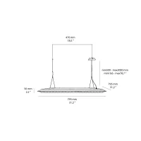 Artemide Eggboard Matrix lampada a sospensione