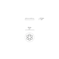 Artemide Helgoland ceiling or recessed spotlight Artemide Helgoland ceiling or recessed spotlight