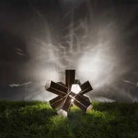 Slamp Bang lampada da terra per esterno