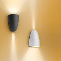 Artemide Molla lampada bi-emissione da parete per esterno Artemide Molla lampada bi-emissione da parete per esterno