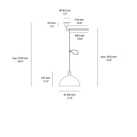 Nemo AS41Z suspension lamp