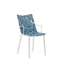 Kartell sedia H.H.H. Upholstered Fabric